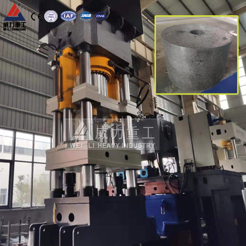 1800噸鐵粉壓塊液壓機(jī)（四梁四柱液壓機(jī)）