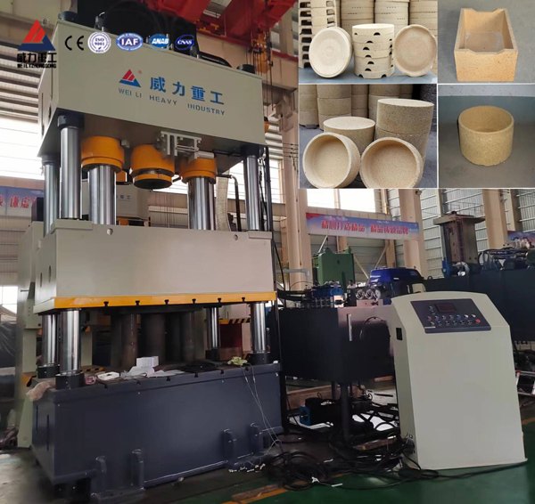 <b>630噸四柱液壓機(jī)熱壓匣缽壓力機(jī)</b>