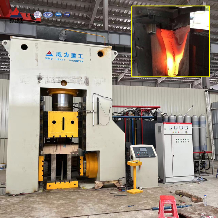 鍛造挖掘機(jī)斗齒液壓機(jī)（框架式壓力機(jī)）