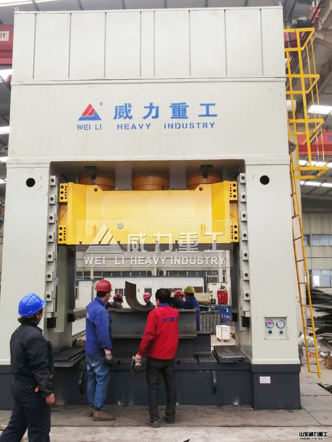 100噸框架液壓機客戶現(xiàn)場培訓