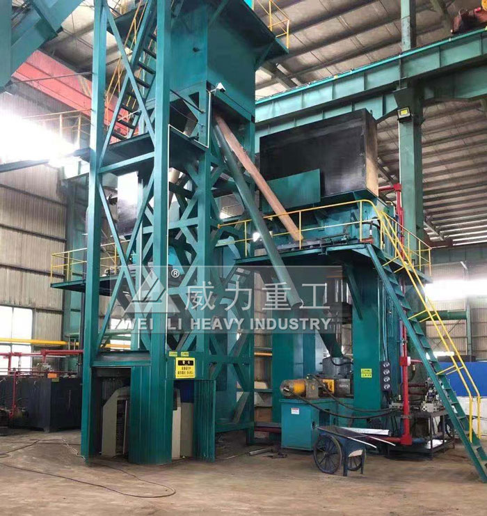 1600噸粒子鋼液壓機客戶現(xiàn)場